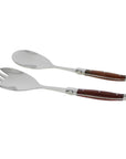 Laguiole Connoisseur Rosewood Salad Servers Set