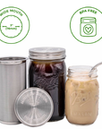 Cold Brew Coffee and Tea Maker Stainless Steel Filter Kit