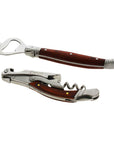 Laguiole Bottle Opener Bar Set with Pakkawood Handles