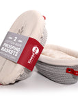 (DUPLICATE DO NOT USE) Oval Cotton Rope Proofing Baskets Set