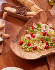 Italian Olivewood Root Salad Bowl