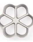 Classic European Rosette Irons for Scandinavian Rosette Cookies, Mexican Buñuelos, and Indian Rose Cookies