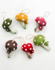 Ornament - Felt Mushrooms
