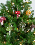 Ornament - Felt Mushrooms