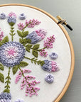 Intermediate Embroidery Kit - Evermore Pink