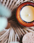 Beeswax Candle: Honey (Unscented)