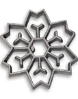 Rosette Iron Bunuelos Cookie Mold, 2-in-1 Snowflake