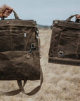 Foraging Bag - Waxed Canvas, Multi-Use