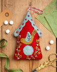Folk Birdhouse Felt Craft Mini Kit