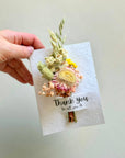 Thank You | Wildflower Seed Card + Tiny Bouquet