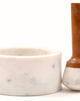 White Marble Mortar & Pestle