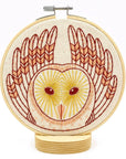 Barn Owl Complete Embroidery Kit