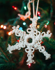 Snowflake Ornament Macrame Kit