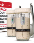 Ultimate Sourdough Starter Jar 24oz