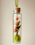 Mix Wildflower Terrarium Christmas Ornament