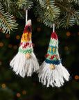 Knitted Gnome Ornament