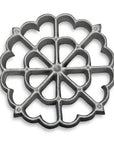 Classic European Rosette Irons for Scandinavian Rosette Cookies, Mexican Buñuelos, and Indian Rose Cookies