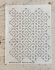 Persimmon Flowers - Minimal Mending + Embellishment Transfer