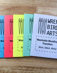 Washable Mending Transfers