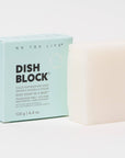 DISH BLOCK® solid dish soap 4.4oz | 125g Fragrance Free - No Tox Life
