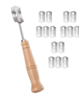 Stainless Steel Bread Lame With Handle, 15 Blades