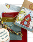 Folk Birdhouse Felt Craft Mini Kit
