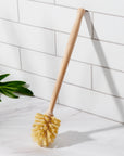 Long Handle Bamboo and Sisal Toilet Brush