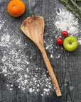 Olive Wood Triangular Shape Cooking Spoon 12"