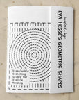 Eva Hesse Geometric Shapes: Mending + Embellishment Transfer