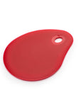 Silicone Bowl Scraper, Red, 5.5" x 4.5"