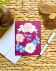 Thank You - VWMT Floral Greeting Card