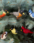 Ornament - Felt Bird Assorted Colors