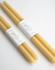 100% Beeswax Dipped Taper Candles | All Natural, Handmade