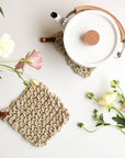 Flax & Twine - Pauly Flax Potholders Kit (makes 2)