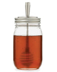 Honey Dipper Lid for Regular Mouth Mason Jar