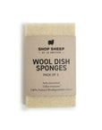 Felted Wool Dish Sponge - 3 Pack