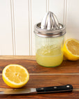 Stainless Steel Juicing Lid for Wide Mouth Mason Jars