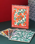 Nasturtiums (Red) Letterpress Card