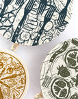 Cotton Dish Covers - Farm to Table - Set of 3 Round Variety Pack
