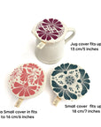 Cotton Dish Cover - Retrobloom - Small set of 3