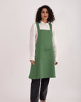Live Linen Inc. - Linen Cross Back Apron