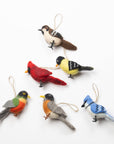 Ornament - Felt Bird Assorted Colors