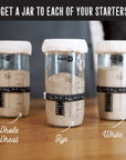 Ultimate Sourdough Starter Jar 24oz
