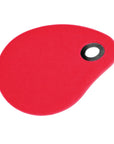 Silicone Bowl Scraper, Red, 5.5" x 4.5"