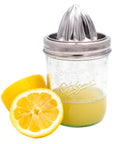 Stainless Steel Juicing Lid for Wide Mouth Mason Jars