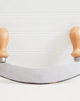 Traditional Italian Mezzaluna Chopper - Large