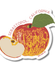 Gravenstein Apple - Sebastopol CA Sticker