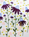 Coneflower Magic Embroidery Kit