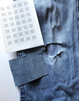 Washable Mending Patterns