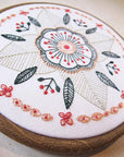 Floral Mandala Embroidery Kit